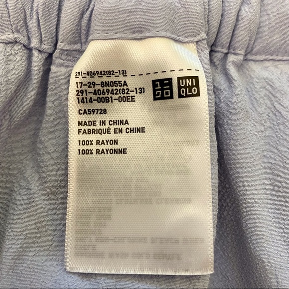 UNIQLO Baby Blue Collared Sleeveless Romper with Pockets Women’s Small - Picture 7 of 8